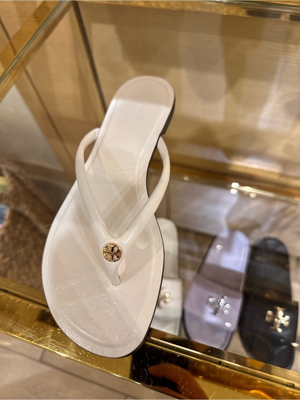 Tory Burch Women Chelsea Leather Summer Sandal
